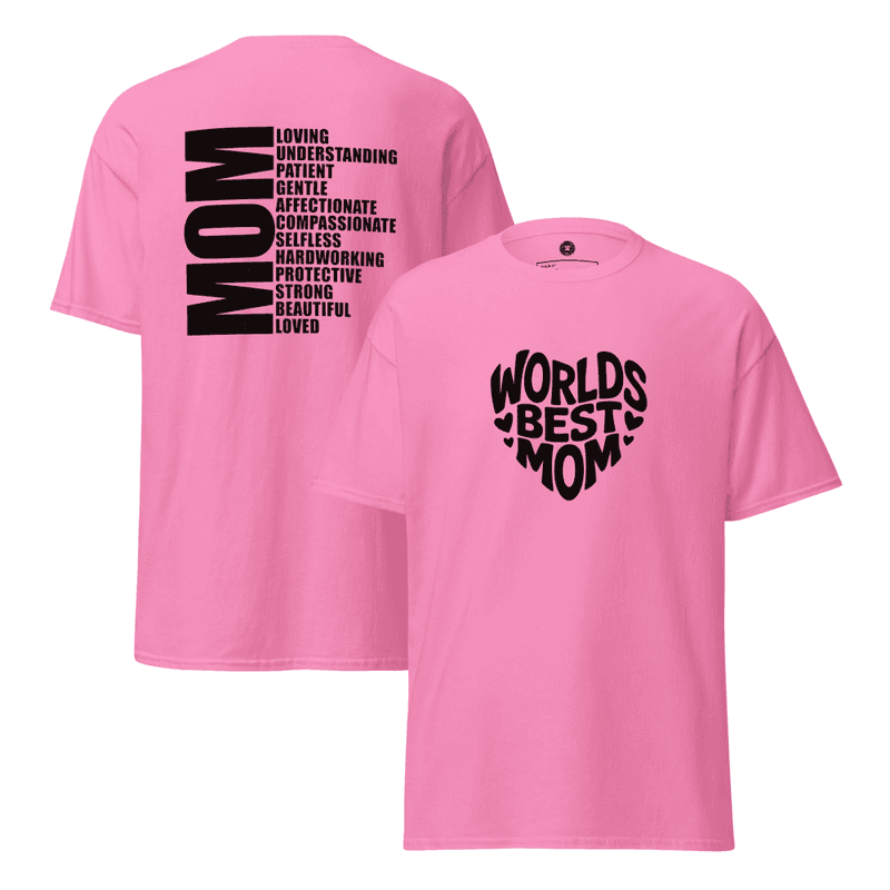 Unisex classic tee - Best MOM ever (Azalea)