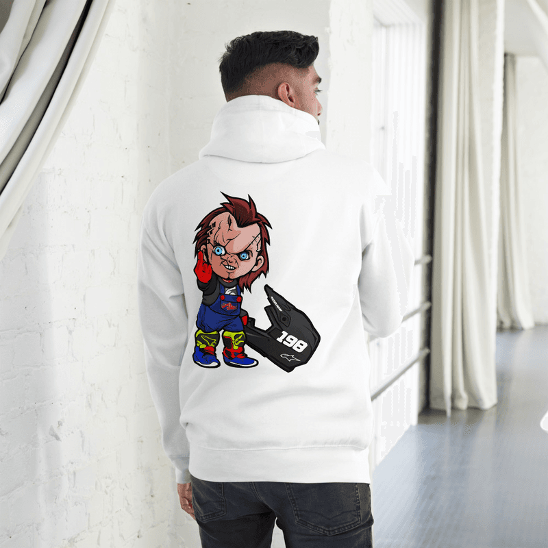 Unisex Hoodie show me your tts (White)