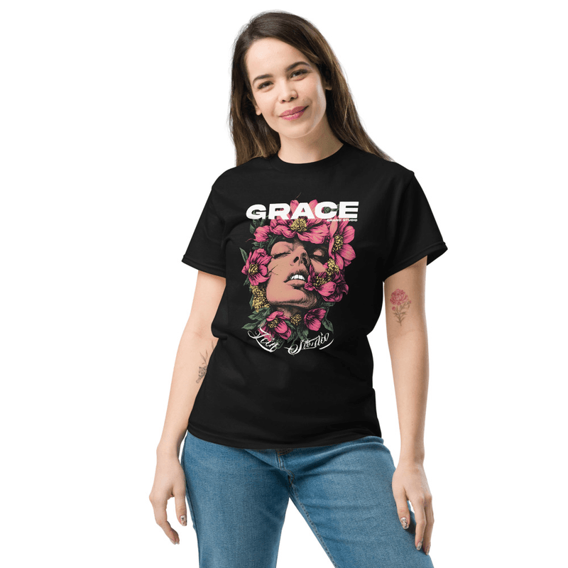 Unisex classic tee - Grace (Black)