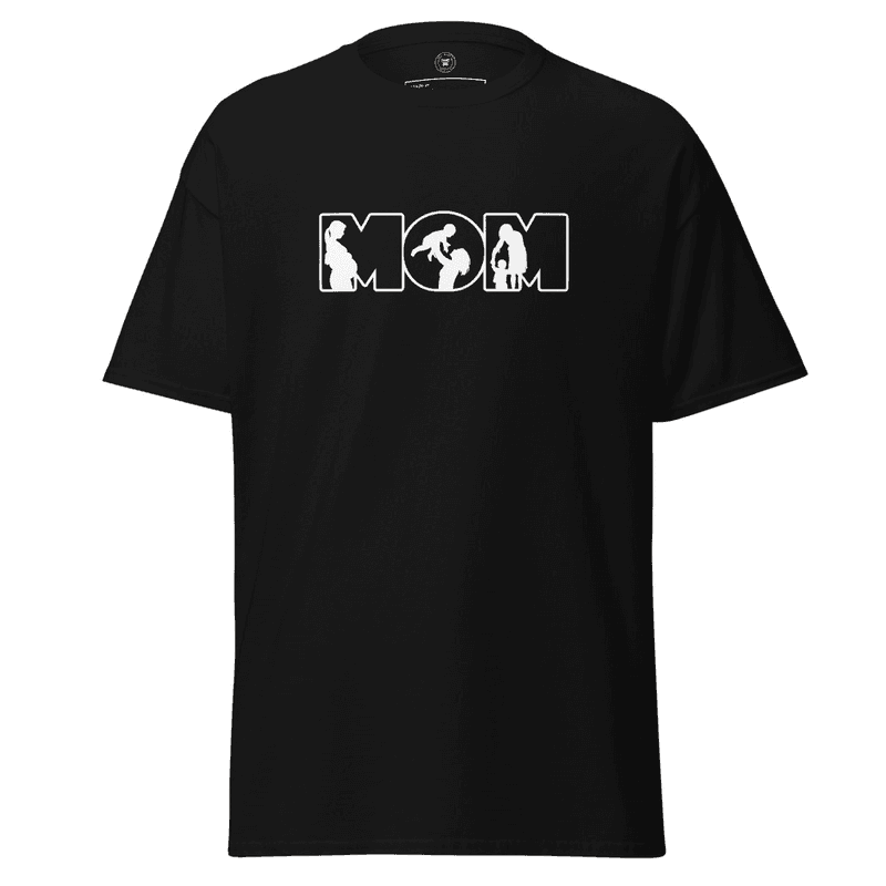 Unisex classic tee - MOM (Black)