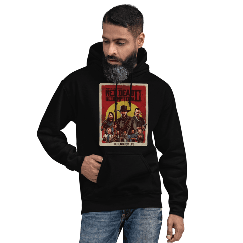 Unisex Hoodie - Red Dead Redemption II — Dark Monkey