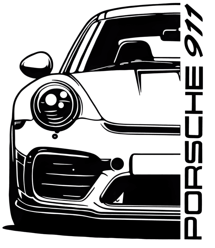 Snap case for iPhone® porsche (Matte)