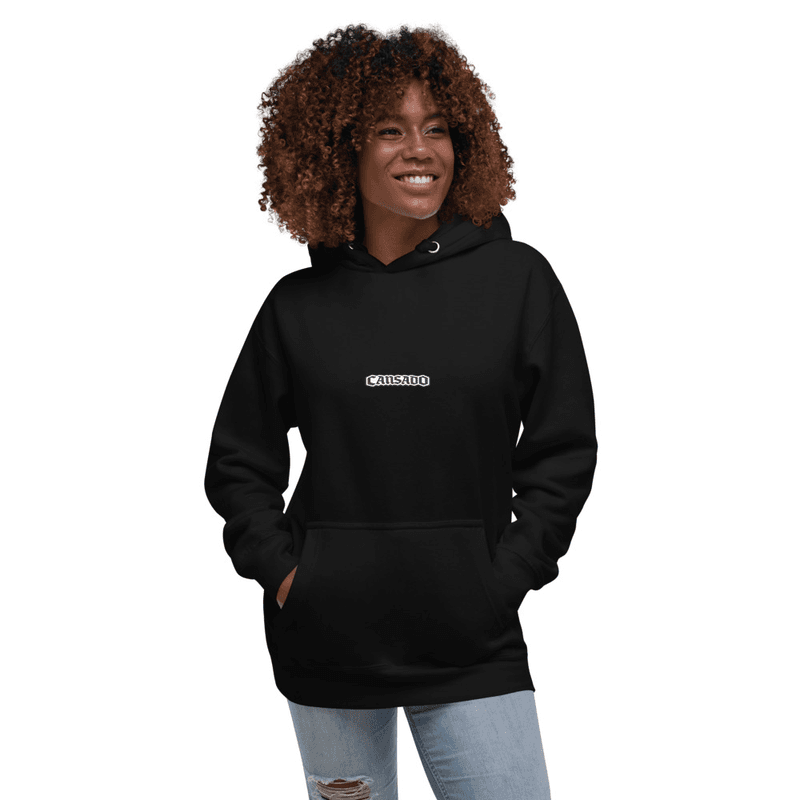 Unisex Hoodie CANSADO 2 (Black)