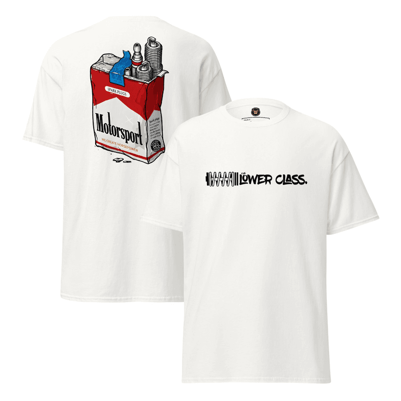 Unisex classic tee - MOTORSPOORT (White)