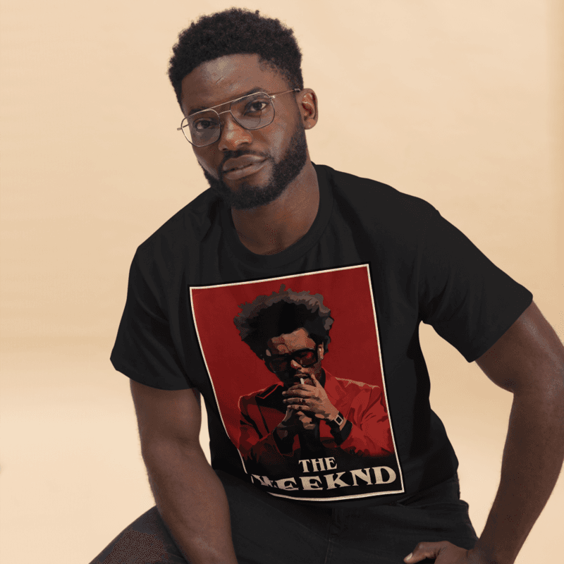 Unisex classic tee - Feat The Weekend (Black)