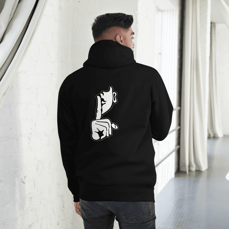 Unisex Hoodie Silence — Hoodies — Dark Monkey