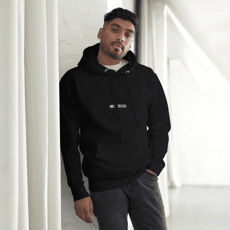Unisex Hoodie CANSADO 4 (Black)