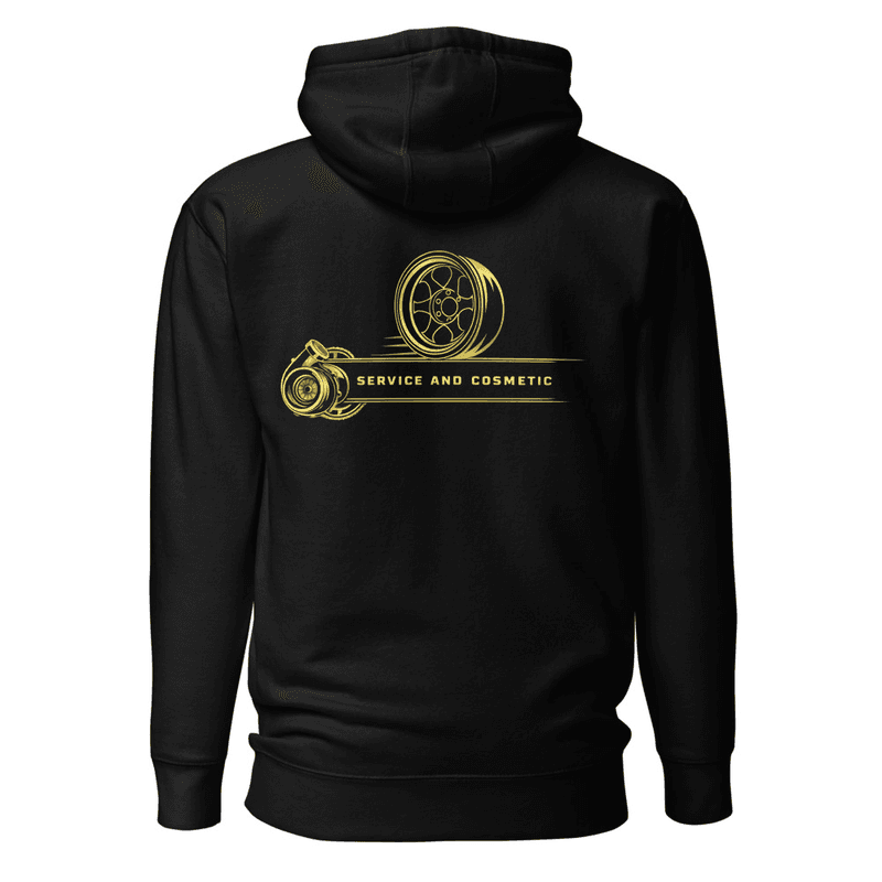 Unisex Hoodie - -o.s. garage (Black)