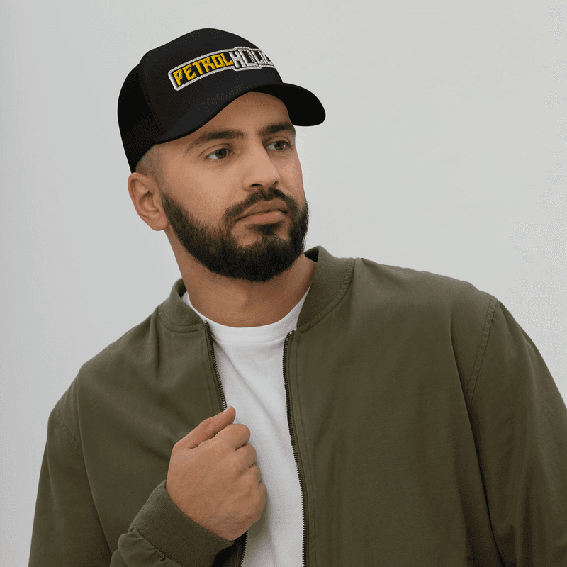 Trucker Cap -  petroholic (Black)