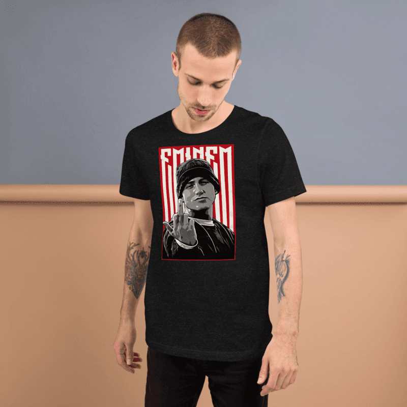 Unisex t-shirt - Feat Emi 2000 (Black Heather)