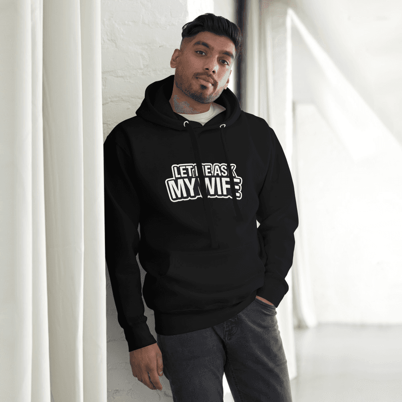 Unisex Hoodie SHE SAID NO (Black)