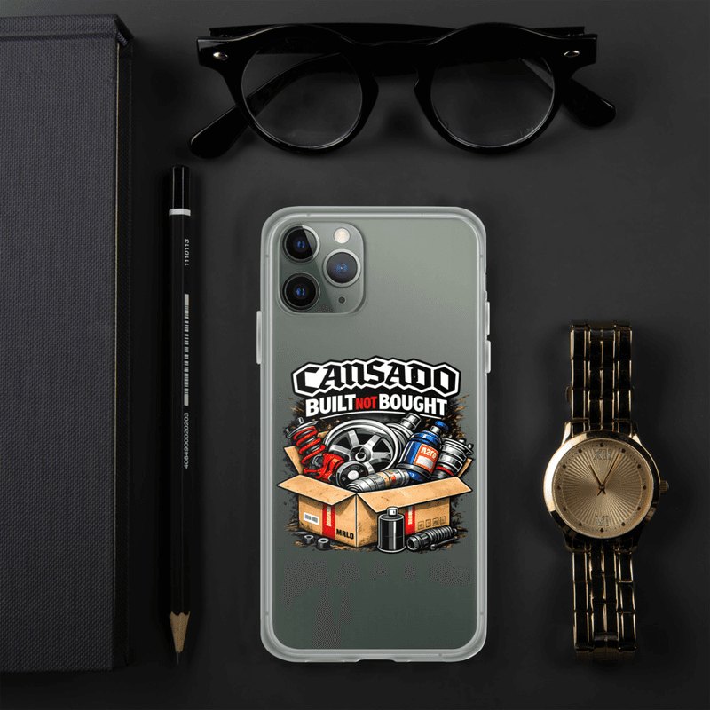 Clear Case for iPhone® Cansado