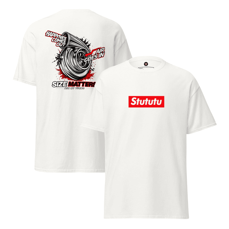 Unisex classic tee - STUTUTU (White)