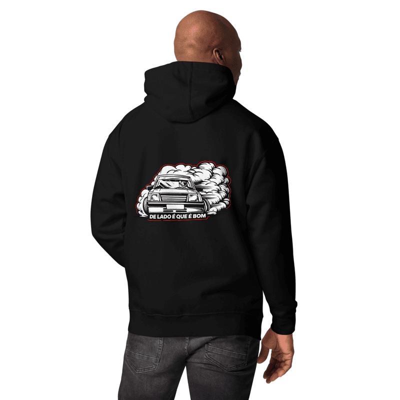 Unisex Hoodie cansado 8 (Black)