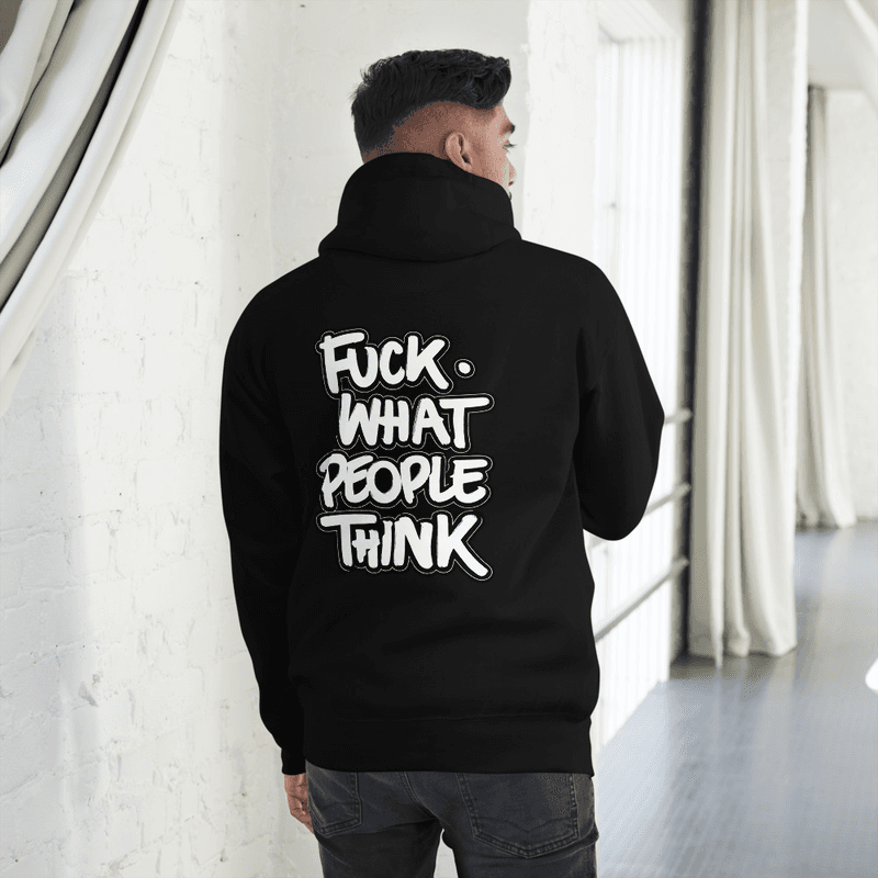 Unisex Hoodie F.. what the people think — Hoodies — Dark Monkey