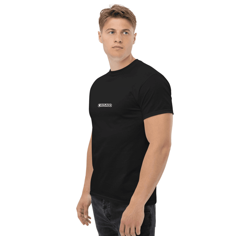 Unisex classic tee - Cansado  Melhor que eu so mesmo eu — T-shirts — Dark Monkey